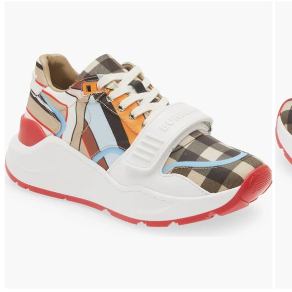BURBERRY Ramsey Sneaker‎ (35.5) - Picture 1 of 13